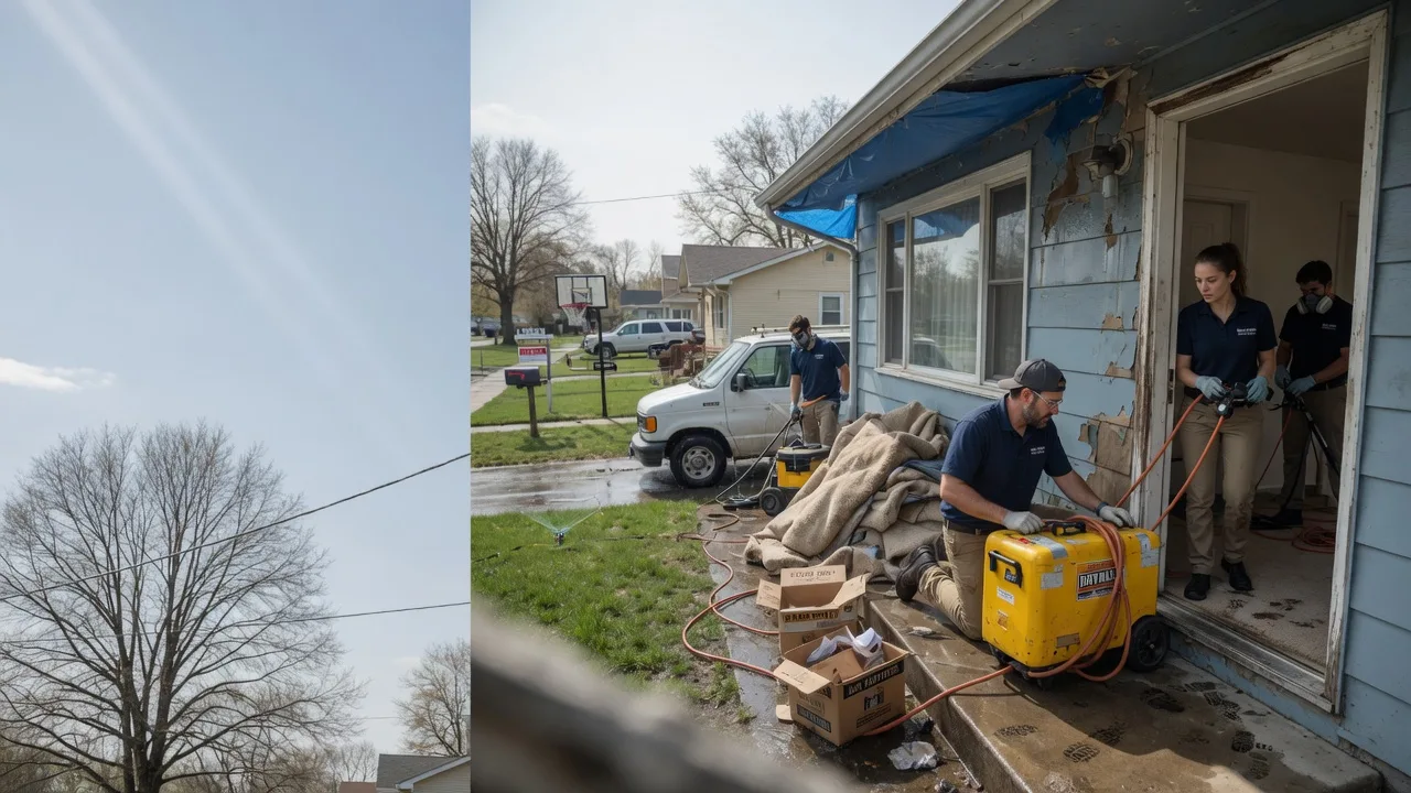 Basement Flood Cleanup in Buena Vista, TN near me